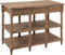 J-Line console 6 Laden - hout - naturel
