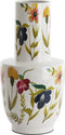 Light&living Vaas deco Ø28x55 cm YVOTA wit+bloemen print