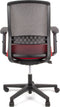 Linea bureaustoel - Tekna 01 - ergonomisch EN1335 - multi verstelbaar - max. draagvermogen 110kg - zwart/rood - LF-2011303