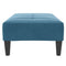 Voetenbank 77x55x31 cm fluweel blauw