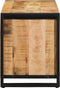 vidaXL - Schoenenbank - 100x40x50 - cm - Massief - Ruig - Mango