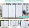 Angel Living Paravent - 3 panelen - Opvouwbaar - 243 x 180 cm - Natuurlijk