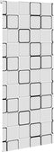 vidaXL - Doucherolgordijn - 110x240 - cm - stofbreedte - 106 - cm