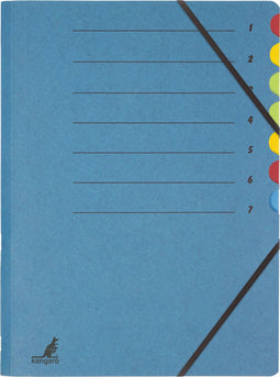 Kangaro sorteermap - 7 tabs - K-3010-7