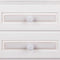 Nachtkastje Alexandra House Living Wit 28 x 69 x 38 cm