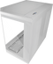 Mars Gaming MC-3TCOREW - Tower - ATX Micro-ATX Mini-ITX - Gehard glas - Wit