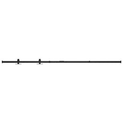 vidaXL - Ophangset - minischuifdeur - 183 cm - zwart