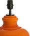 Light & Living Tafellamp Verde - Glas - 33cm hoog - Oranje