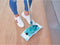 Leifheit Clean Twist M - Vloerwisser Ergo - Mobiel systeem met wieltjes - 33 cm - Turquoise