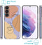 iMoshion Hoesje Geschikt voor Samsung Galaxy S22 Hoesje Siliconen - iMoshion Design hoesje - Transparant / Line Art Color Face