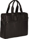 BURKELY River Laptoptas - 15.6 inch - Leren - Zwart
