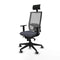 Bureaustoel met hoofdsteun Piqueras y Crespo 1D066G1 Donker grijs