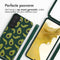 iMoshion Hoesje Geschikt voor Samsung Galaxy S22 Hoesje Met Koord - iMoshion Siliconen design hoesje met koord - Groen / Avocado Green