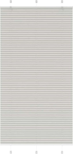 vidaXL - Plisségordijn - 110x200 - cm - stofbreedte - 109,4 - cm - polyester