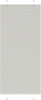 vidaXL - Plissé - rolgordijn - 85x200 - cm - stofbreedte - 84,4 - cm - polyester