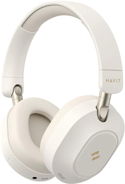Havit H668BT - Draadloze Over-Ear Hoofdtelefoon - Actieve Noise-Cancelling - Beige