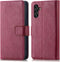 iMoshion Hoesje Geschikt voor Samsung Galaxy A13 (4G) Hoesje Met Pasjeshouder - iMoshion Luxe Bookcase - donkerrood