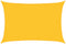 vidaXL - Zonnezeil - 160 - g/m² - rechthoekig - 2x2,5 - m - HDPE - geel