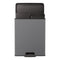 Curver Deco Bin Duo - Prullenbak - 2x26L Afvalscheiding - Lichtgrijs