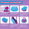 JUST23 Knutselkoffer Prinses Edition - Knutseldoos - 6 Magische Onderdelen - Roze