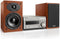 Denon D-M41 - Mini Hifi Systeem - Bluetooth en CD - Zilver/Bruin