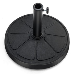 Coast Parasolvoet - Verzwaarde parasolvoet - 14 kg stabiliteit - Zwart