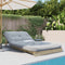 vidaXL Futon slaapbank met matras 100x206x11 cm geïmpregneerd hout-VXL-846770
