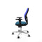 Piqueras y Crespo 2D086G0 - Bureaustoel - Verstelbare hoogte met armleuning - Blauw Groene benzine