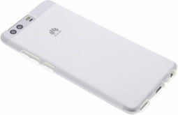 Hoesje Siliconen Geschikt voor Huawei P10 - Softcase Backcover smartphone - Transparant