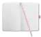 Sigel - notitieboek - Jolie Flair - A5 - hardcover - 174 pagina's - lijn - 80 grams papier - rose - SI-JN117