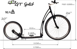 Mibo GT Split White