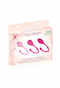 Yoba Nature Paris - Vaginale Balletjes - Set van 3 Verschillende Balletjes - Roze - 29gr/40gr/48gr
