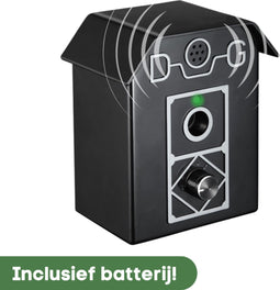 Dokx Anti Blaf Apparaat - Zonder schok - Waterbestendig - Instelbare Ultrasone Niveauregeling - 4 standen - Complete set - 9V batterij