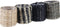 Mica 8718861831078 Korb, Modell Alexis Schwarz-Beige, 7 cm x 7 cm