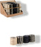 Mica 8718861831078 Korb, Modell Alexis Schwarz-Beige, 7 cm x 7 cm