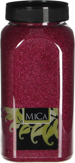 Mica Decorations - 3 stuks Zand fuchsia fles 1 kilogram