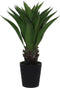 Mica Decorations Agave Kunstplant - H80 x Ø80 cm - Groen