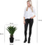 Mica Decorations Agave Kunstplant - H80 x Ø80 cm - Groen