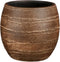 Mica Decorations Alentejo Bloempot - 20x20x19 cm - Terracotta - Bruin