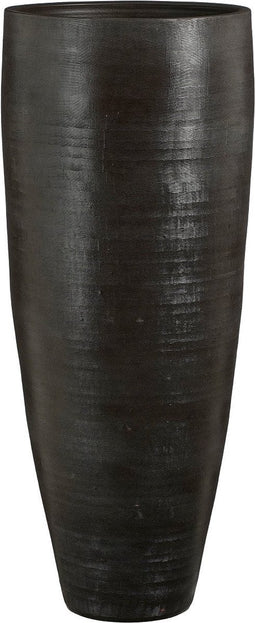 Mica Decorations Alicante Bloempot - 36x36x90 cm - Antraciet