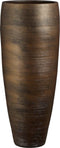 Mica Decorations Alicante Bloempot - 36x36x90 cm - Terracotta - Brons