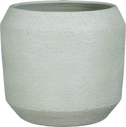 Mica Decorations Amadora Bloempot - 32x32x30 cm - Terracotta - Groen