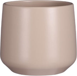 Mica Decorations Amber Bloempot - 17x17x15 cm - Keramiek - Lichtroze