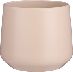 Mica Decorations Amber Bloempot - 21x21x18 cm - Keramiek - Lichtroze