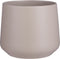 Mica Decorations Amber Bloempot - H18 x Ø21 cm - Mat - Taupe