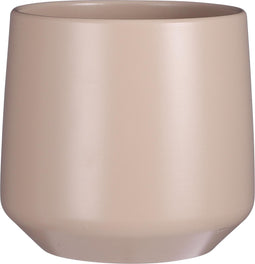 Mica Decorations Amber Bloempot - H26 x Ø28 cm - Mat - Lichtroze