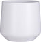 Mica Decorations Amber Bloempot - H26 x Ø28 cm - Mat - Wit