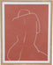 Mica Decorations Angelo Muurdecoratie - L45 x B1,5 x H57 cm - Roze