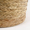 Mica Decorations Anne Plantenmand - Set van 2 - H28 x Ø30 cm - Zeegras - Lichtbruin