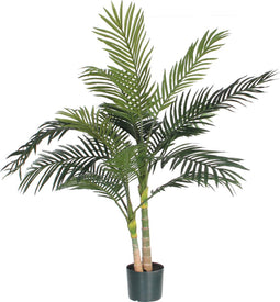 Mica Decorations Areca palm Kunstplant - H120 x Ø100 cm - Groen